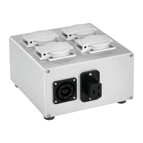 User Manuals: mudra akustik PMS Power Module System