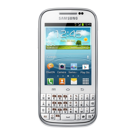 Samsung GT-B5330L User Manual