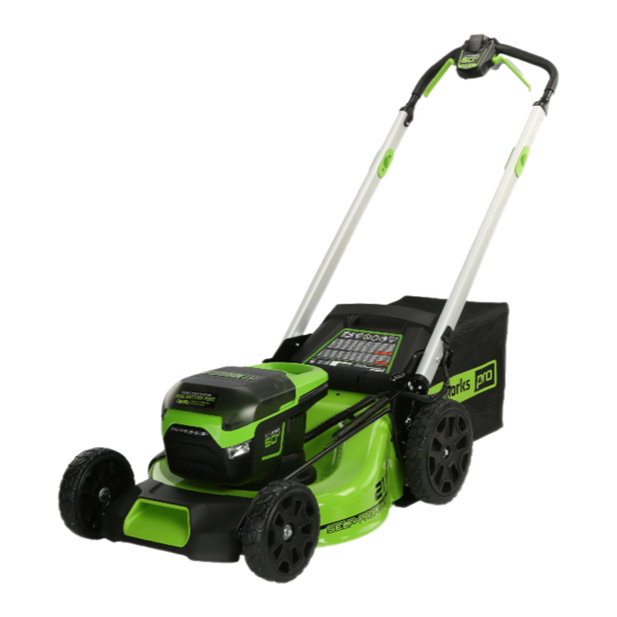 GreenWorks Pro LMC420 Operator's Manual