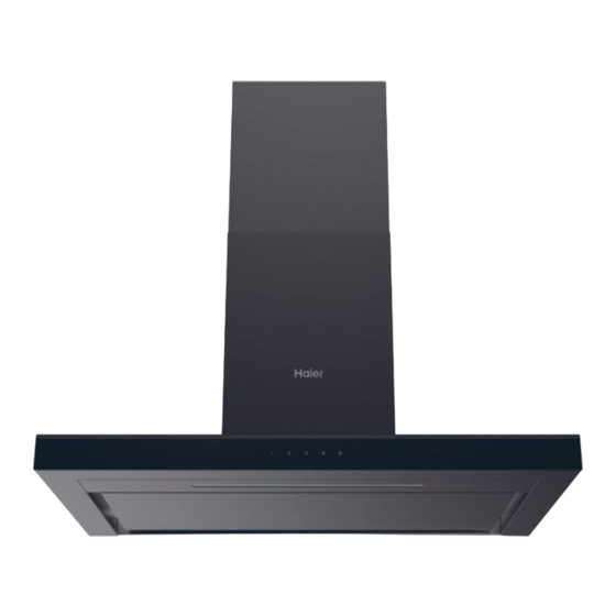 Haier Okapy I-Clean 4 Series Installation And User Manual