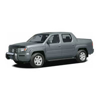 Honda 2007 Ridgeline Owner's Manual