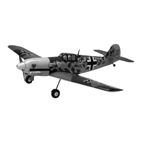 Kyosho Messerschmitt Bf109E 40 Instruction Manual