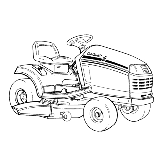 Cub Cadet 2164 Operator's Manual