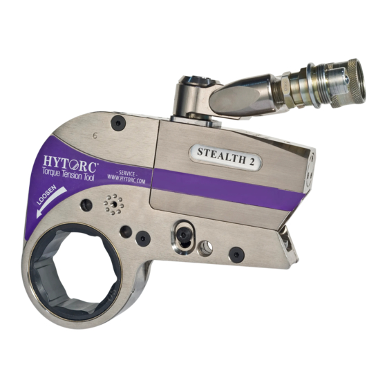 Hytorc Stealth Series Operational And Spare Parts Manual