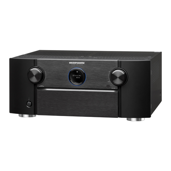Marantz AV7703 Owner's Manual