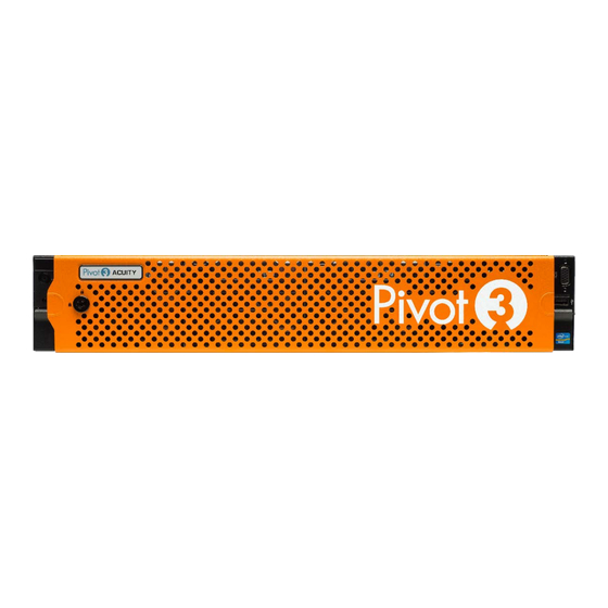 Pivot3 X5-6500 Setup & User Manual