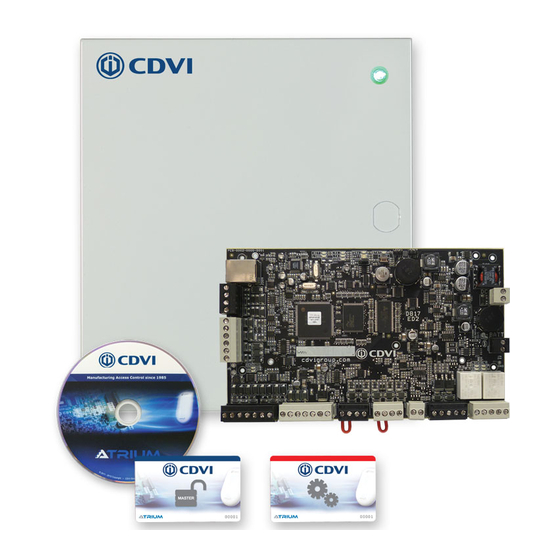 CDVI ATRIUM A22POE Installation Manual