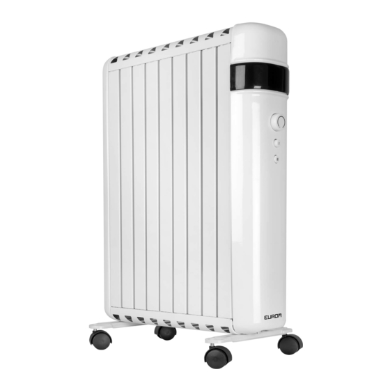 EUROM RAD 2000 Oilfree Wifi Instruction Manual