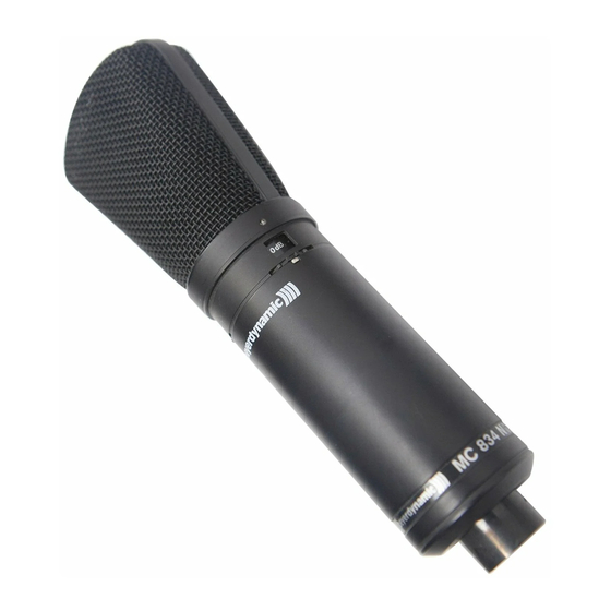 Beyerdynamic MC 834 Product Information