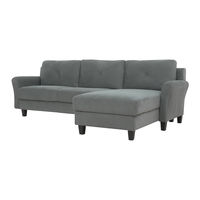 Lifestyle Solutions SECTIONAL ROLL ARM Assembly Instructions Manual