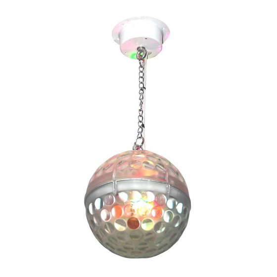 Ibiza ASTRO-BALL8 User Manual