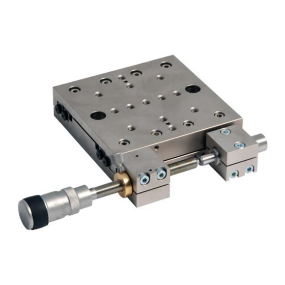 THORLABS LNR50 Series User Manual