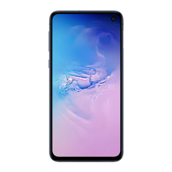 Samsung Galaxy S10 plus User Manual