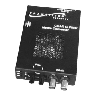 Transition Networks SCSCF3011-100 User Manual