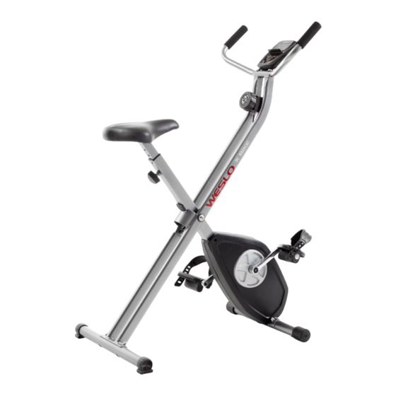 ICON Health & Fitness WESLO X BIKE User Manual
