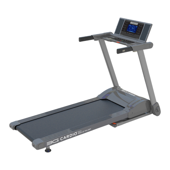BG CARDIO 80i Fold Flat Owner's Manual