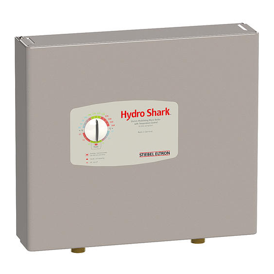 STIEBEL ELTRON HydroShark 7 Operation And Installation Manual