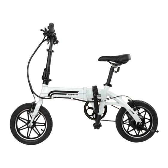 User Manuals: SWAGTRON EB-5 Folding Electric Bike