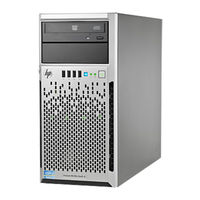 HP ProLiant ML310e Gen Product End-Of-Life Disassembly Instructions
