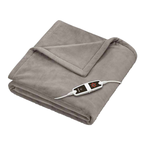Beurer HD 150 XXL Cosy Taupe Manuals