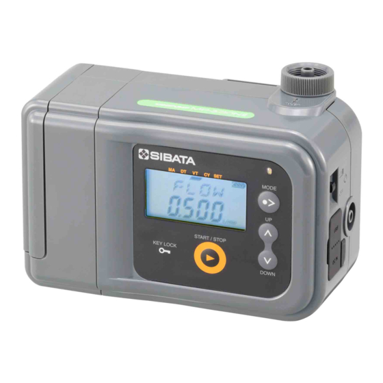 Sibata MINIPUMP MP-EKNII Series Operation Manual