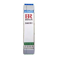 Braun D461R1.21 Product Manual