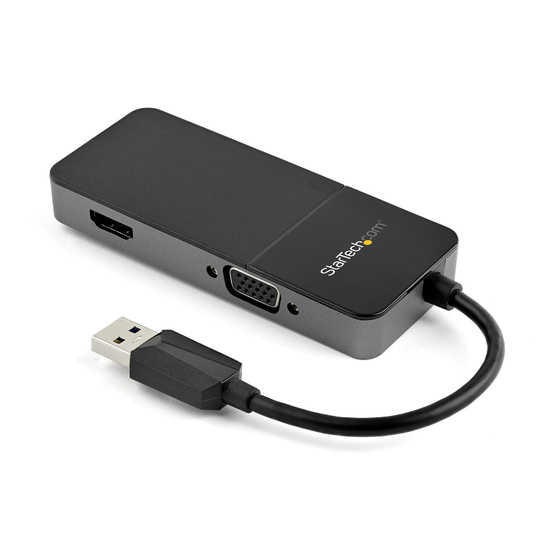 StarTech.com USB32HDVGA Quick Start Manual