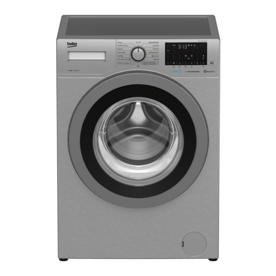 User Manuals: Beko WMY 8736 XSX BTR Washing Machine