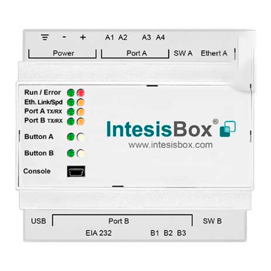 IntesisBox HS-AC-BAC-16/64 Installation Sheet