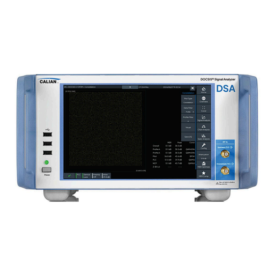 Calian DOCSIS DSA Getting Started