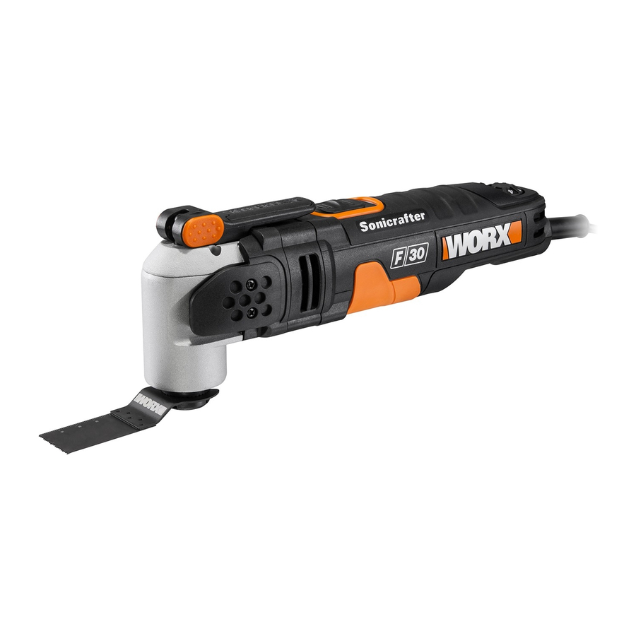 Worx Sonicrafter WX680 Safety And Operating Manual