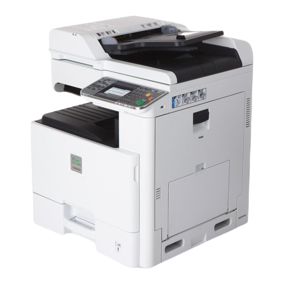 Kyocera FS-C8025MFP Operation Manual