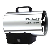 EINHELL HGG 110 EX Operating Manual