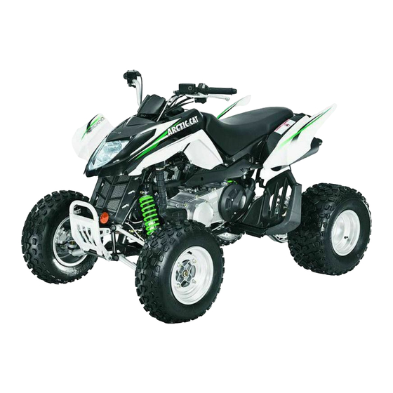 Arctic Cat DVX 300 2009 Service Manual