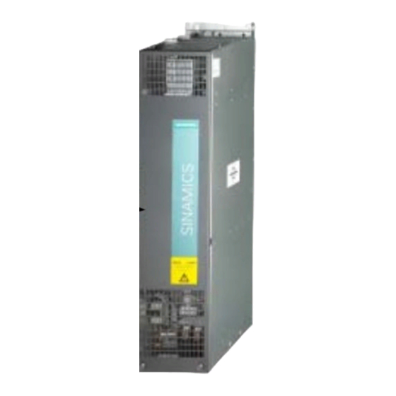 Siemens SINAMICS G130 Operating Instructions Manual
