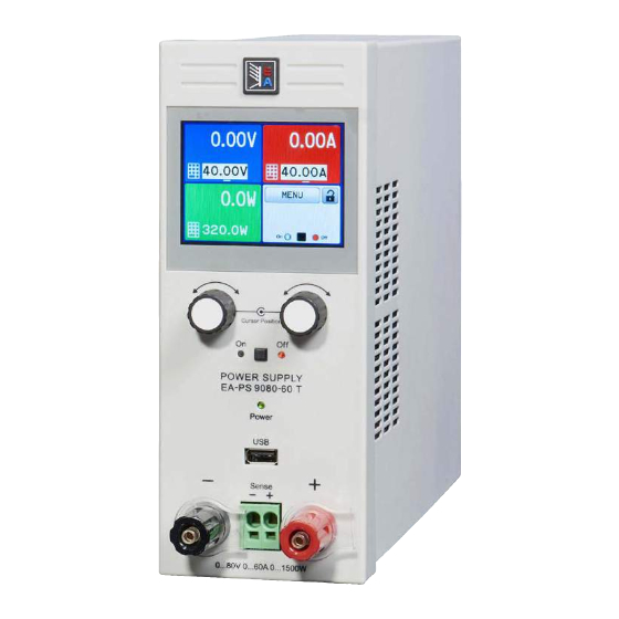 Elektro-Automatik PS 9000 T Operating Manual