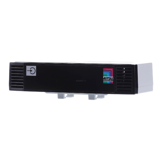 Rittal DK 7030.190 Installation Manual And Short User's Manual