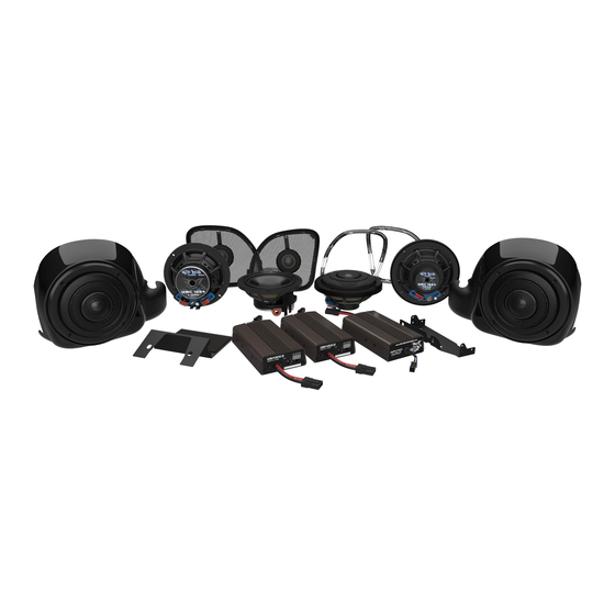 Hogtunes WILD BOAR AUDIO WBA ULTRA KIT RG Installation Manual