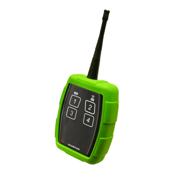 RF SOLUTIONS SCORPION Series Manual
