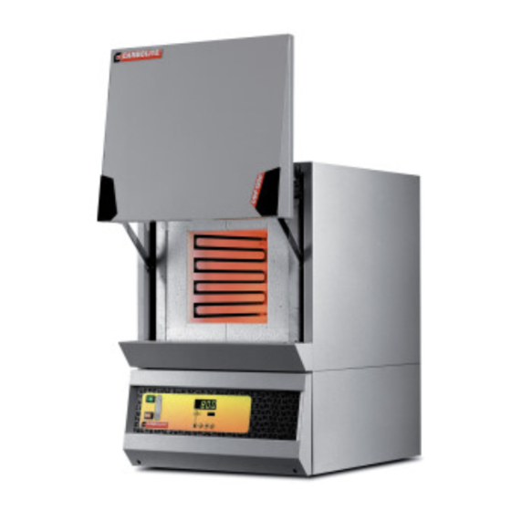 VERDER CARBOLITE GERO CWF 13/65 Manuals