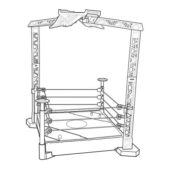 Mattel SLAM 'N LAUNCH ARENA BJN11 Instructions
