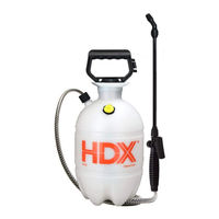 HDX 1501HDX Use And Care Manual
