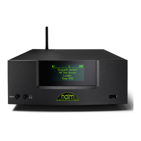 NAIM UnitiQute 2 Quick Start Manual