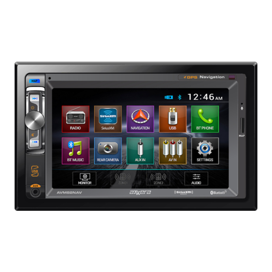 Axxera AVM82NAV Installation & Owner's Manual