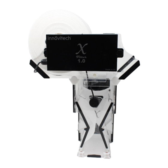 Innovitech X Filter 1.0 User Manual