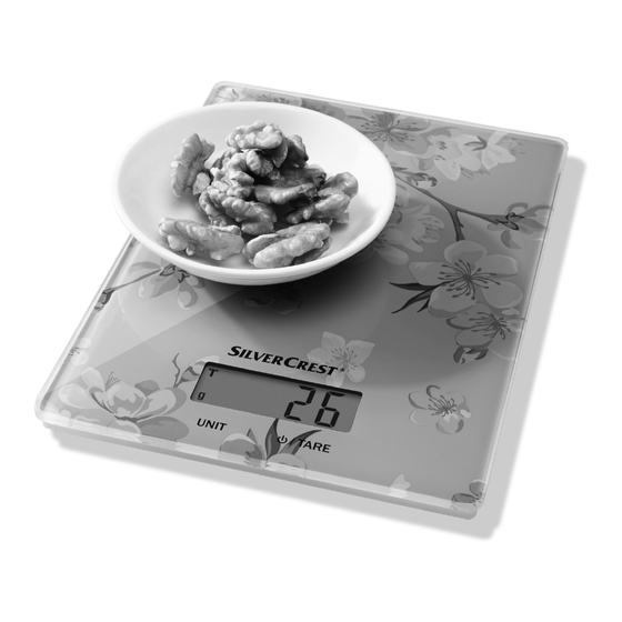 Silvercrest HG04426A Kitchen Scale Manuals