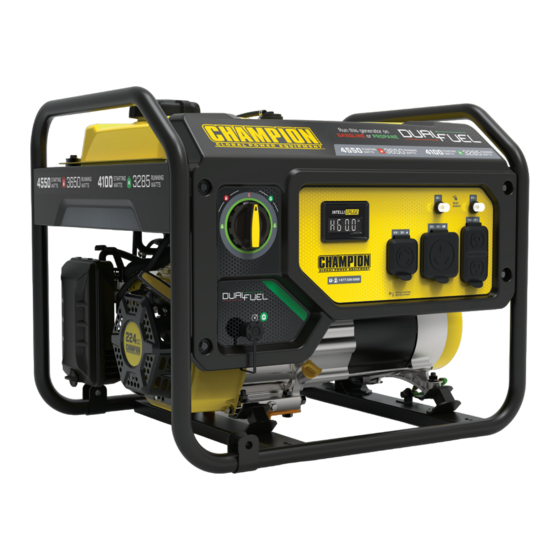 Champion Power Equipment 200972 Quick Start Manual