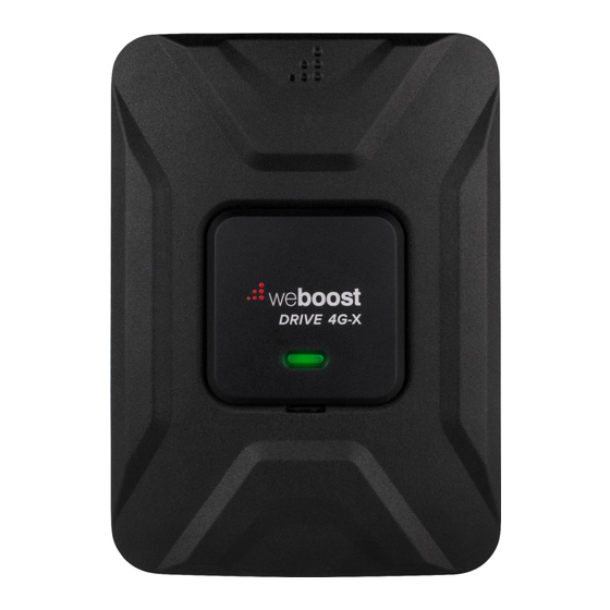 weBoost DRIVE 4G-X User Manual