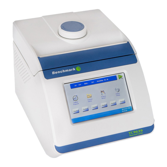 Benchmark Scientific TC9639 User Manual