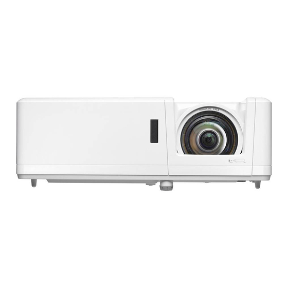 Optoma ZU606T-B User Manual
